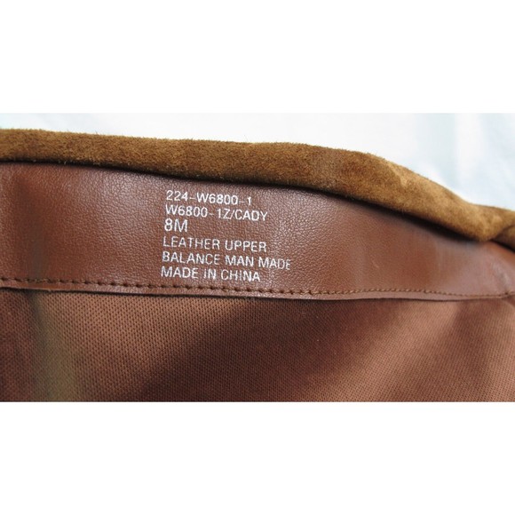 Y2k White Mountain Brown Suede Leather Slouch Boots & Heel Women's Size 8 - Picture 9 of 9